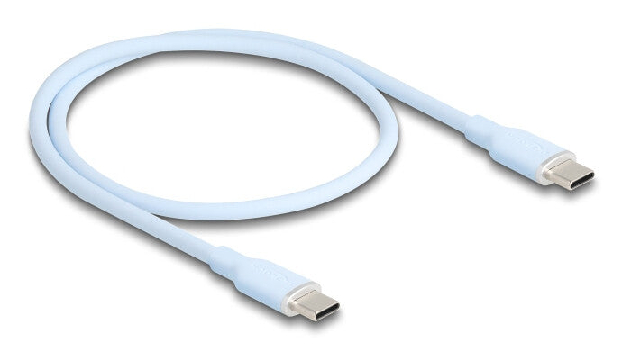 DeLOCK 81233 USB-kabel USB 2.0 0,5 m USB C 0,48 Gbit/sek. 60 W Blå