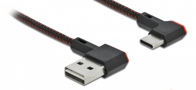 DeLOCK 85283 USB-kabel USB 2.0 2 m USB A USB C Sort