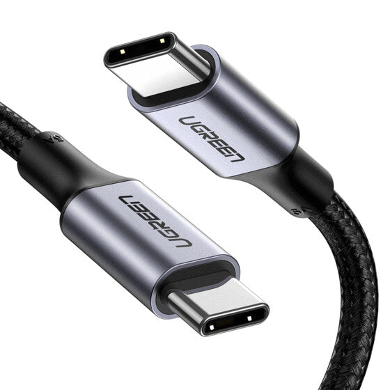 Ugreen 70429 USB-kabel 1 m USB C 0,48 Gbit/sek. 100 W Sort