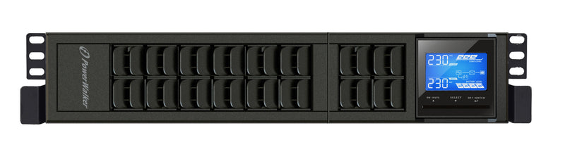PowerWalker VFI 1000 CRS UPS-enhed Dobbeltkonvertering (online) 1 kVA 800 W 3 AC stikkontakt(er)
