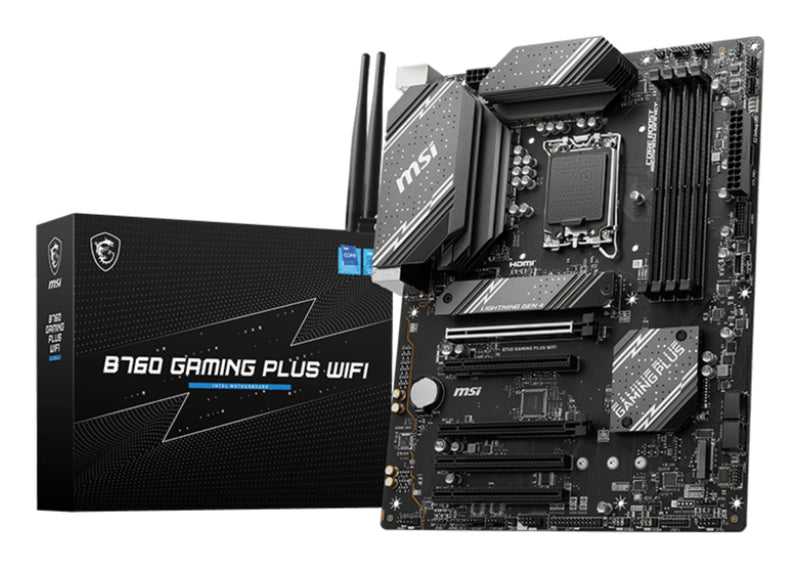MSI B760 GAMING PLUS WIFI bundkort Intel B760 LGA 1700 ATX