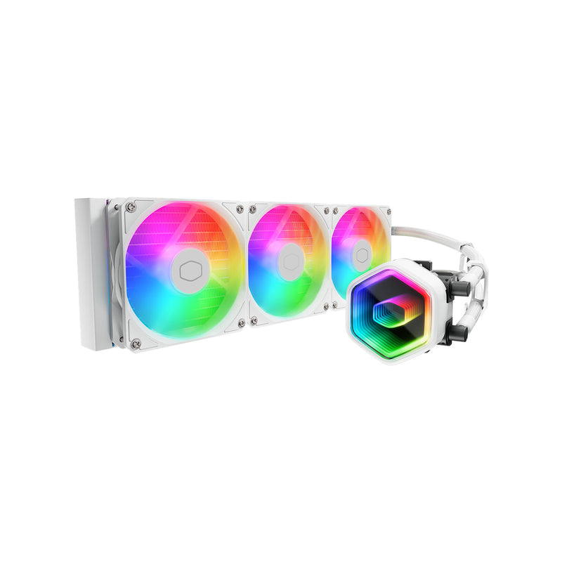 Cooler Master MasterLiquid 360 Core II White Processor Alt-i-en væskekøler 12 cm Hvid 1 stk