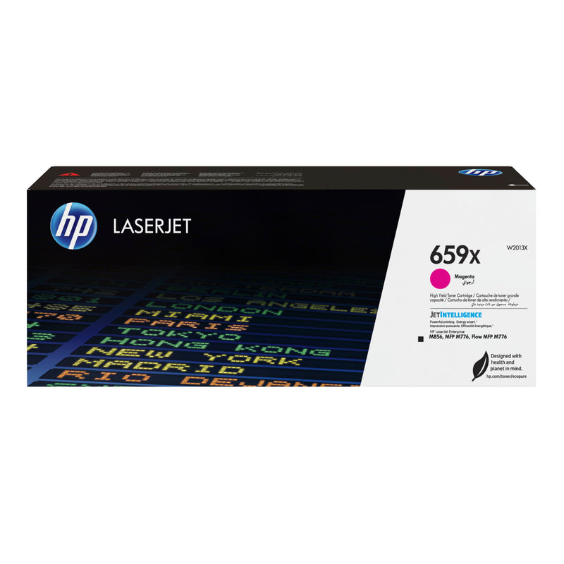 HP LaserJet 659X Original -tonerpatron med høj kapacitet, magenta