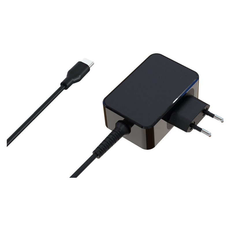 LC-Power LC-NB-GAN-65-C oplader til mobil enhed Laptop Sort Vekselstrøm Indendørs