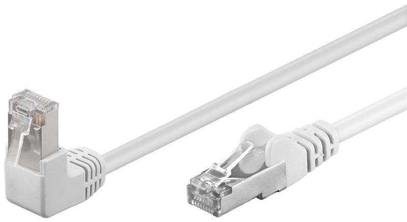 Goobay 94180 netværkskabel Hvid 3 m Cat5e F/UTP (FTP)