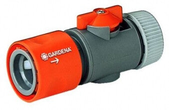 Gardena 02942-20 vandslange beslag Grå, Orange 1 stk