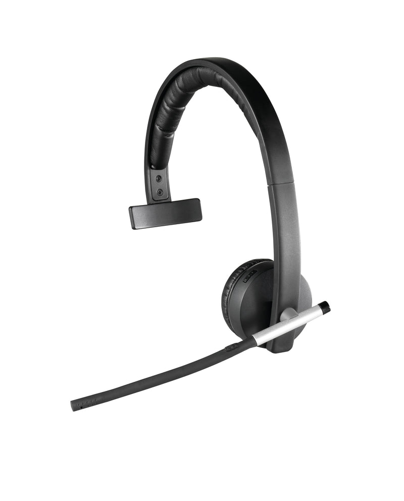 Logitech H820e Headset Trådløs Kontor/Callcenter Opladningsstativ Sort