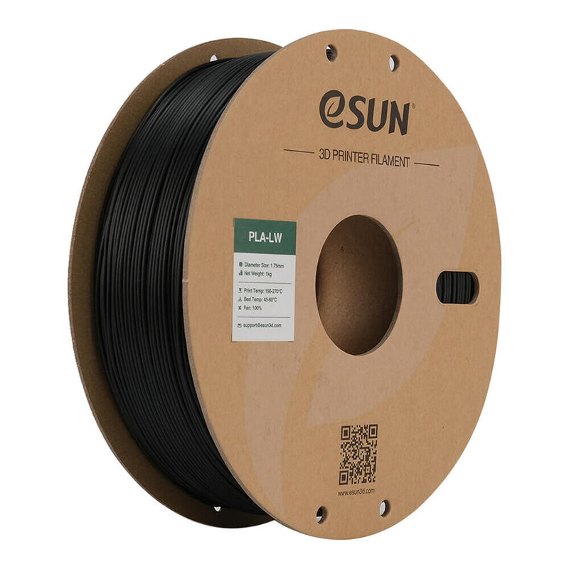 eSUN PLA-LW Polymælkesyre (PLA) Sort 1 kg
