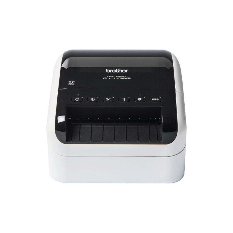 Brother QL-1110NWB etiketprinter Direkte termisk 300 x 300 dpi 110 mm/sek. Kabel & trådløs Ethernet LAN DK Wi-Fi Bluetooth
