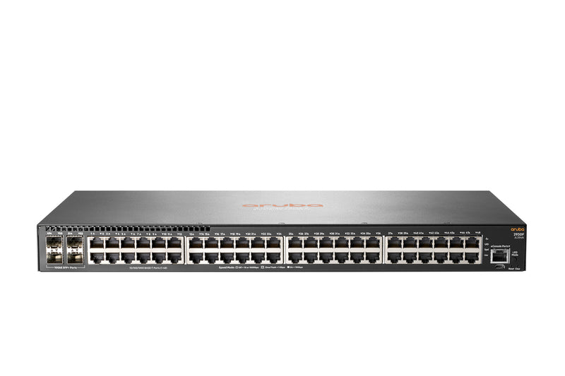 HPE Aruba Networking 2930F 48G 4SFP+ Administreret L3 Gigabit Ethernet (10/100/1000) 1U Grå