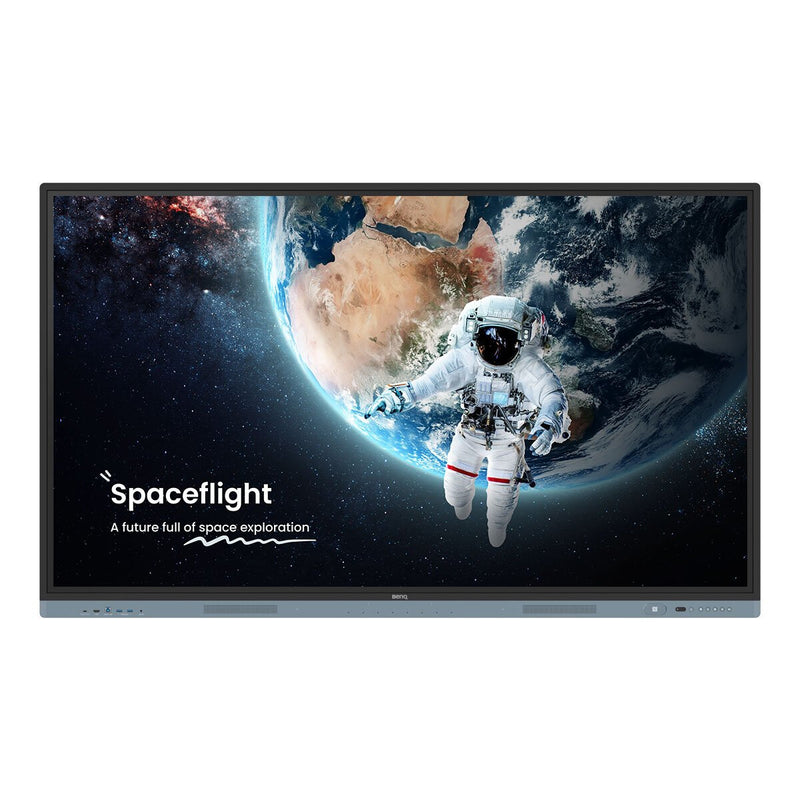 BenQ RM6504 Interaktivt whiteboard 165,1 cm (65") 3840 x 2160 pixel Berøringsskærm Sort