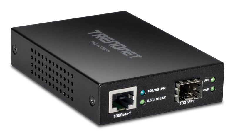 Trendnet TFC-10GSFP netværksomformer til medie 10000 Mbit/s