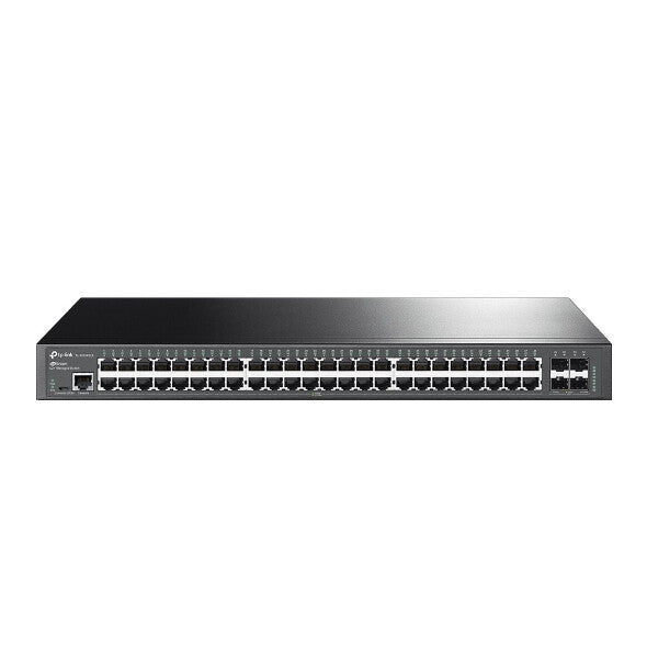 TP-Link JetStream TL-SG3452X netværksswitch Administreret L2+ Gigabit Ethernet (10/100/1000) 1U Sort