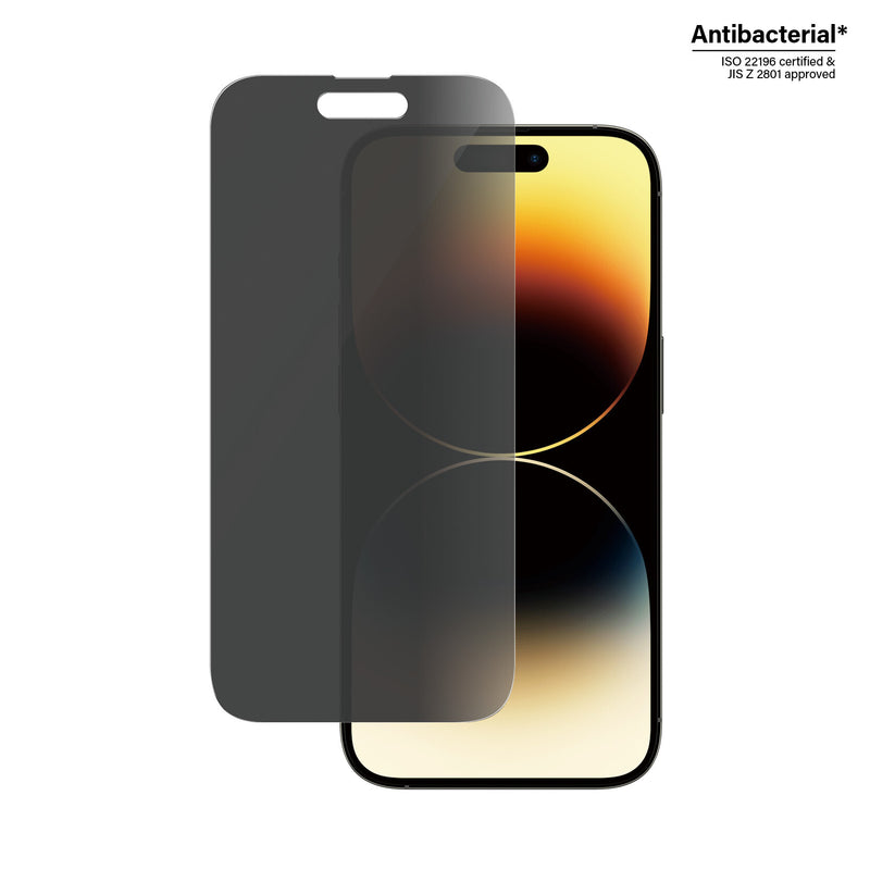 PanzerGlass ® Privacy Skærmbeskyttelse iPhone 14 Pro | Classic Fit