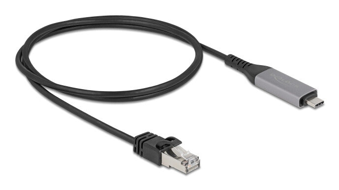 DeLOCK 60759 netværkskabel Sort, Anthracit 1 m Cat6