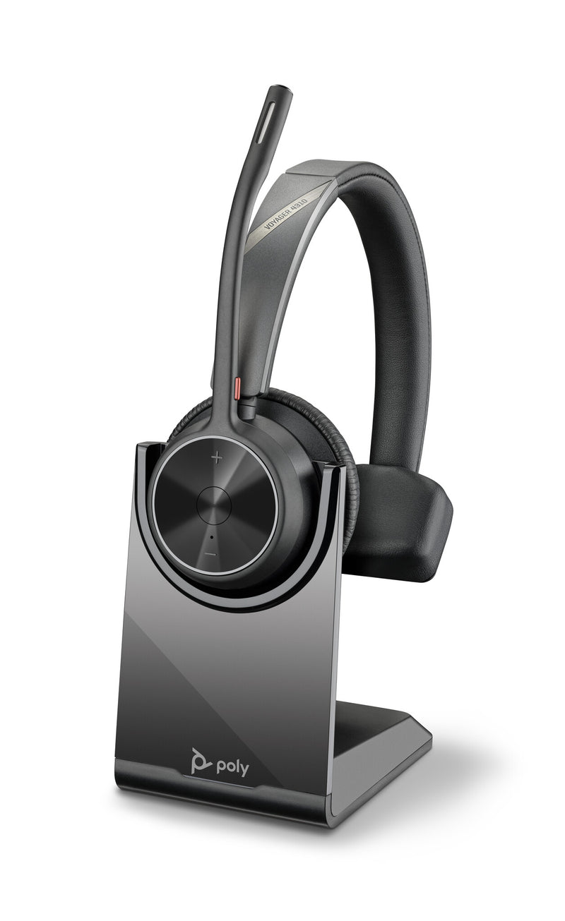 HP Poly Voyager 4310 USB-C Headset +BT700-dongle +bordoplader