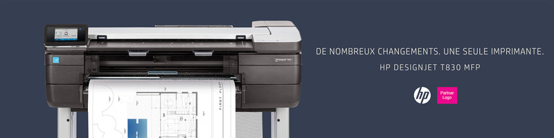 HP Designjet T830 24"-multifunktionsprinter