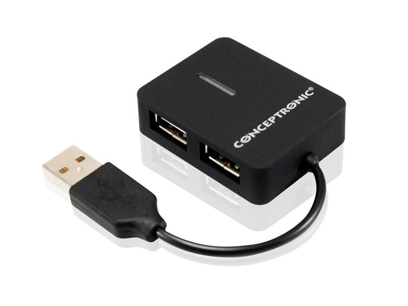 Conceptronic C4PUSB2 interface hub 480 Mbit/s