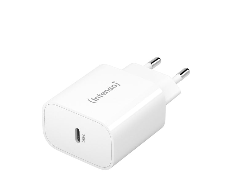 Intenso POWER ADAPTER USB-C/7802012 Universel Hvid Vekselstrøm Hurtig opladning Indendørs
