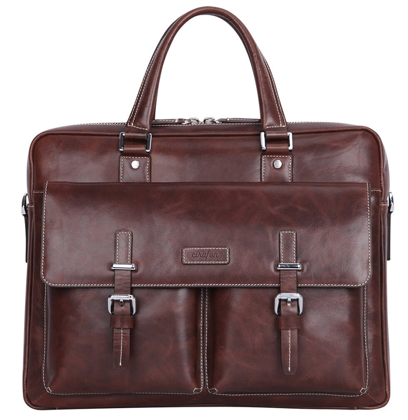 Cirafon SPM-1523-R5.2 taske og etui til laptop 39,6 cm (15.6") Mappe Brun