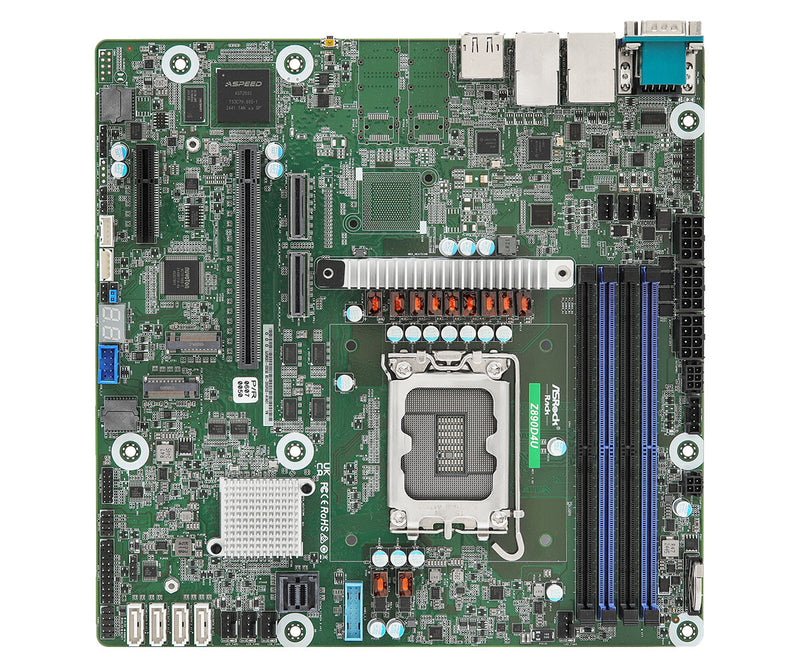Asrock Z890D4U bundkort Intel Z890 LGA 1851 (Socket V1) micro ATX