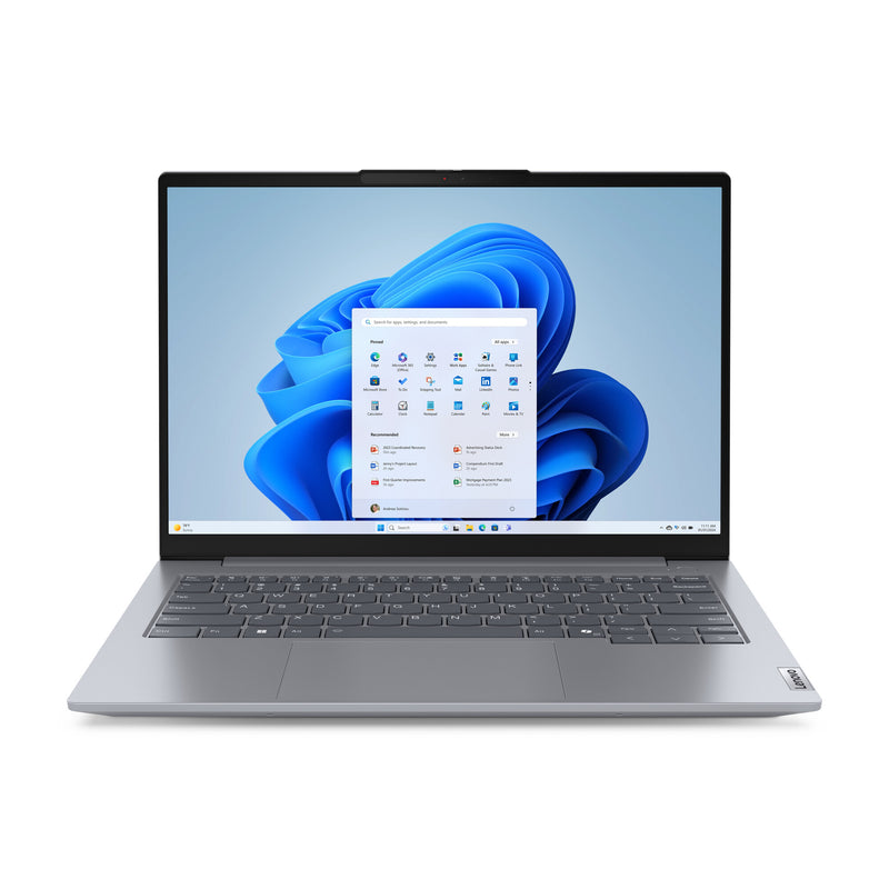 Lenovo ThinkBook 14 G7 ARP AMD Ryzen™ 5 7535HS Laptop 35,6 cm (14") WUXGA 32 GB DDR5-SDRAM 512 GB SSD Wi-Fi 6E (802.11ax) Windows 11 Pro Grå Tysk