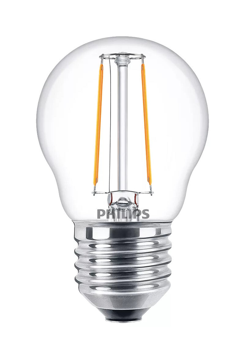 Philips Filament kertepære, klar 25 W P45 E27