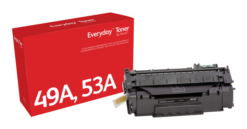 Everyday™ sprt Toner by Xerox compatible with HP 49A 53A (Q5949A/ Q7553A), Standard kapacitet