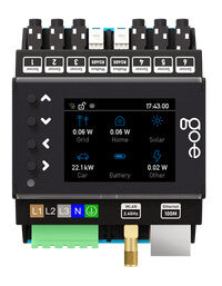 go-e CH-30-01 elektrisk afbryder Controller-kontakt Sort