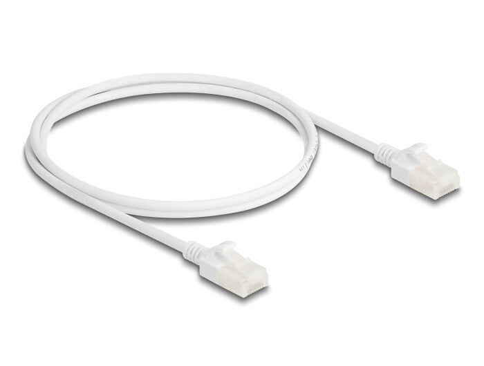 DeLOCK 80359 netværkskabel Hvid 1 m Cat6a U/UTP (UTP)