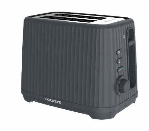 Taurus JONIC TOAST 7 2 skive(r) 1150 W Grå