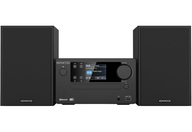 Kenwood Electronics M-725DAB-B stereoanlæg Home audio micro system 50 W Sort