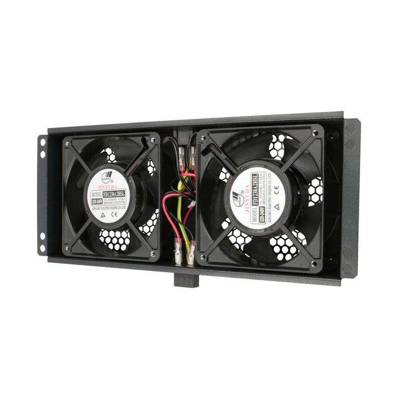 Extralink 2 FANS ROOF COOLING UNIT WITH CABLE TO THERMOSTAT Køleventilator
