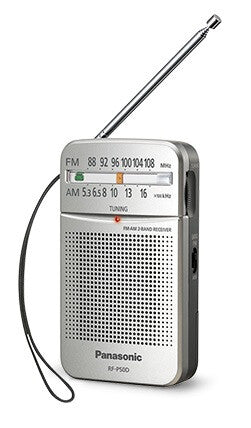 Panasonic RF-P50D Bærbar Digital Sølv