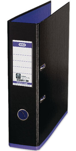Elba 100081034 ringbind A4 Sort, Lilla