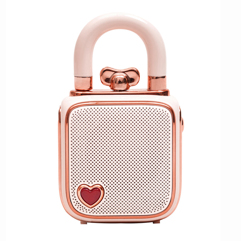Divoom LoveLock Bærbar mono højttaler Lyserød 5 W