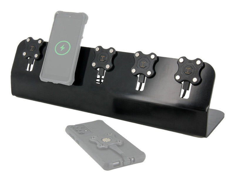 Mobilis 020010 oplader til mobil enhed HDD, Mobil computer, Smartphone Sort Vekselstrøm, USB Trådløs opladning Hurtig opladning Indendørs