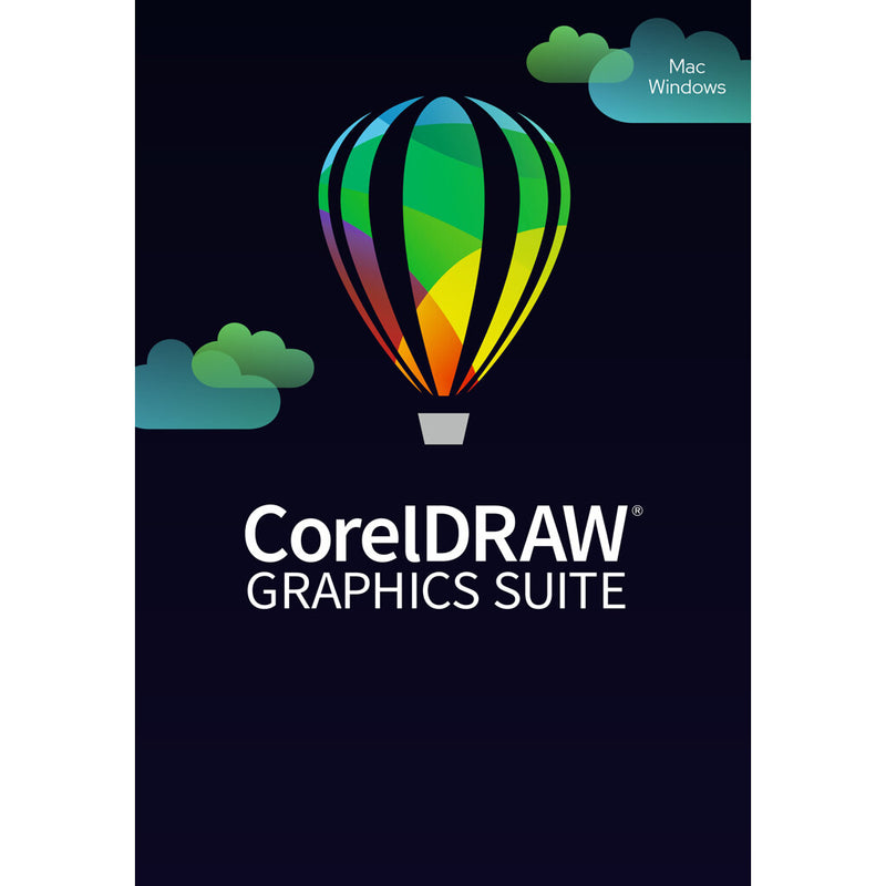 Corel CorelDraw Graphics Suite 365 (2023) Grafisk redaktør 1 licens(er)