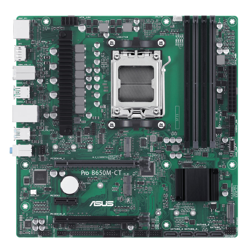 ASUS PRO B650M-CT-CSM AMD B650 Sokkel AM5 micro ATX