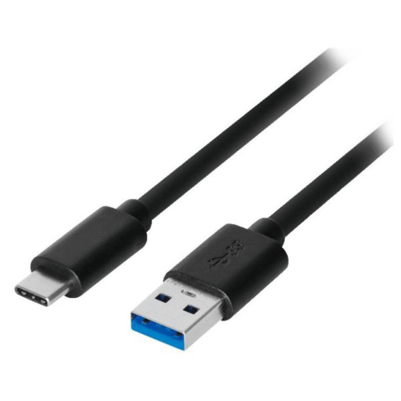 Akyga AK-USB-24 USB-kabel USB 3.2 Gen 1 (3.1 Gen 1) 0,5 m USB A USB C Sort
