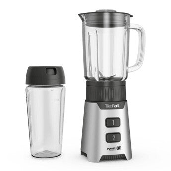 Tefal BL16GE30 blender 0,7 L Bordplade blender 400 W Rustfrit stål, Sort