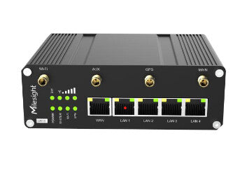 Milesight UR35-L04AF-W trådløs router Hurtigt ethernet Enkelt band (2,4 GHz) 4G Sort