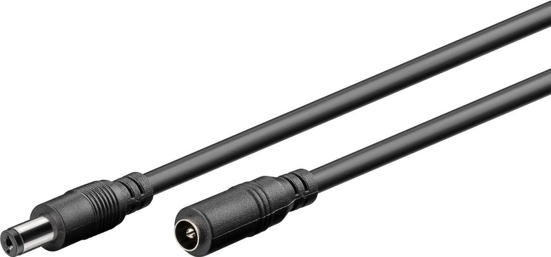 Goobay 76635 el-ledning Sort 1,5 m 5.5 x 2.1 mm