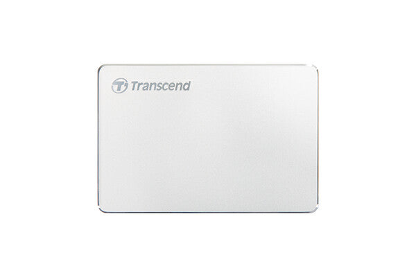 Transcend StoreJet 25C3S ekstern harddisk 1 TB 2.5" USB Type-C 3.2 Gen 1 (3.1 Gen 1) Sølv