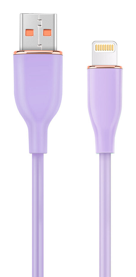 Gembird CC-USB2S-AM8PM-1.5M-P Lightning kabel 1,5 m Violet