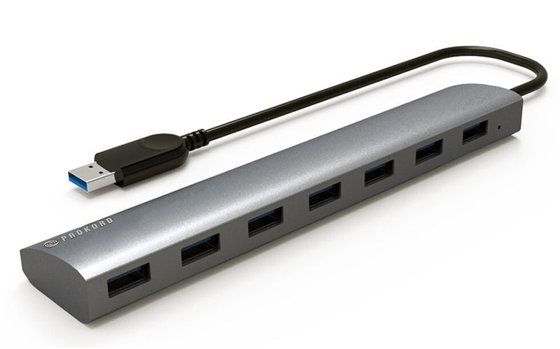 Prokord UH3074 interface hub USB 3.2 Gen 1 (3.1 Gen 1) Type-A Sølv