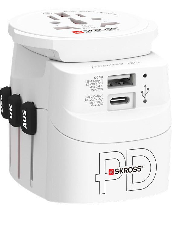 Skross 61663 oplader til mobil enhed Hvid