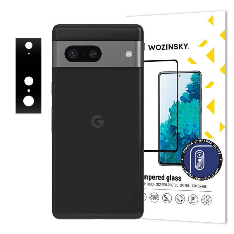 Wozinsky 9145576275191 Skærm og -bagsidebeskytter til mobiltelefon Beskyttelse af kameralinsen Google 1 stk