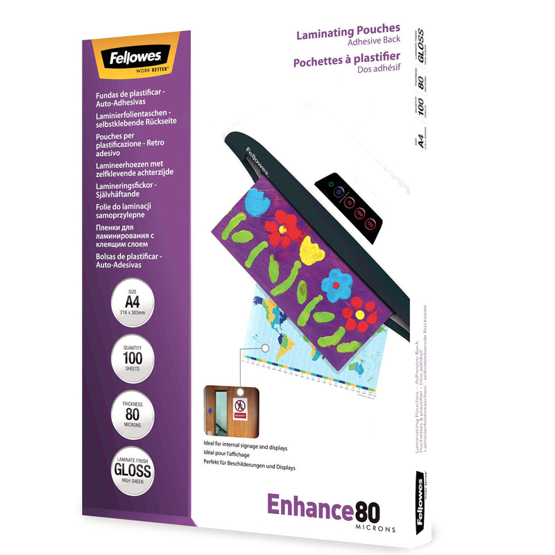 Fellowes 5302202 lamineringsfilm A4 100 stk