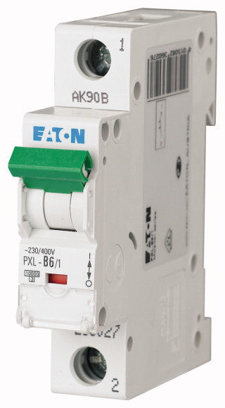 Eaton PXL-B6/1 kredsløbsafbryder Miniature strømafbryder Type B 1 modul(er)